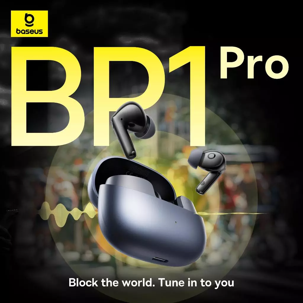 Baseus BP1 Pro TWS ANC Hi-Res LDAC -50dB 6 Mic ENC with IP55 & 55H Earbud Earphone Bluetooth