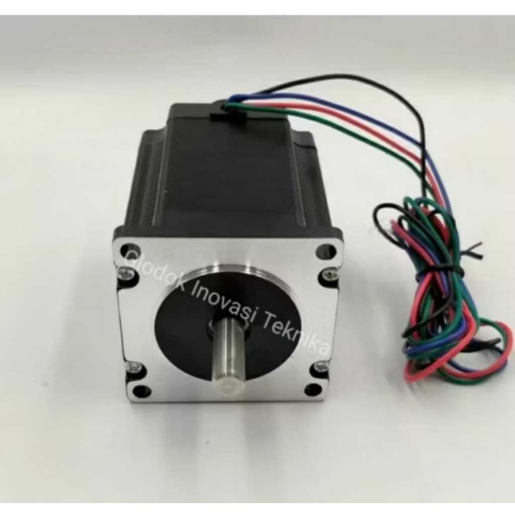 Jual Motor stepper 57 steper NEMA 23 NEMA23 CNC Router 2 singel phase ...