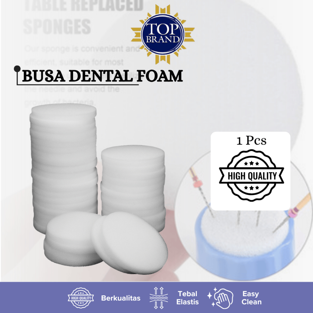 Jual Busa Dental Foam Putih - Refil Endo Sponge - 3mm | Shopee Indonesia