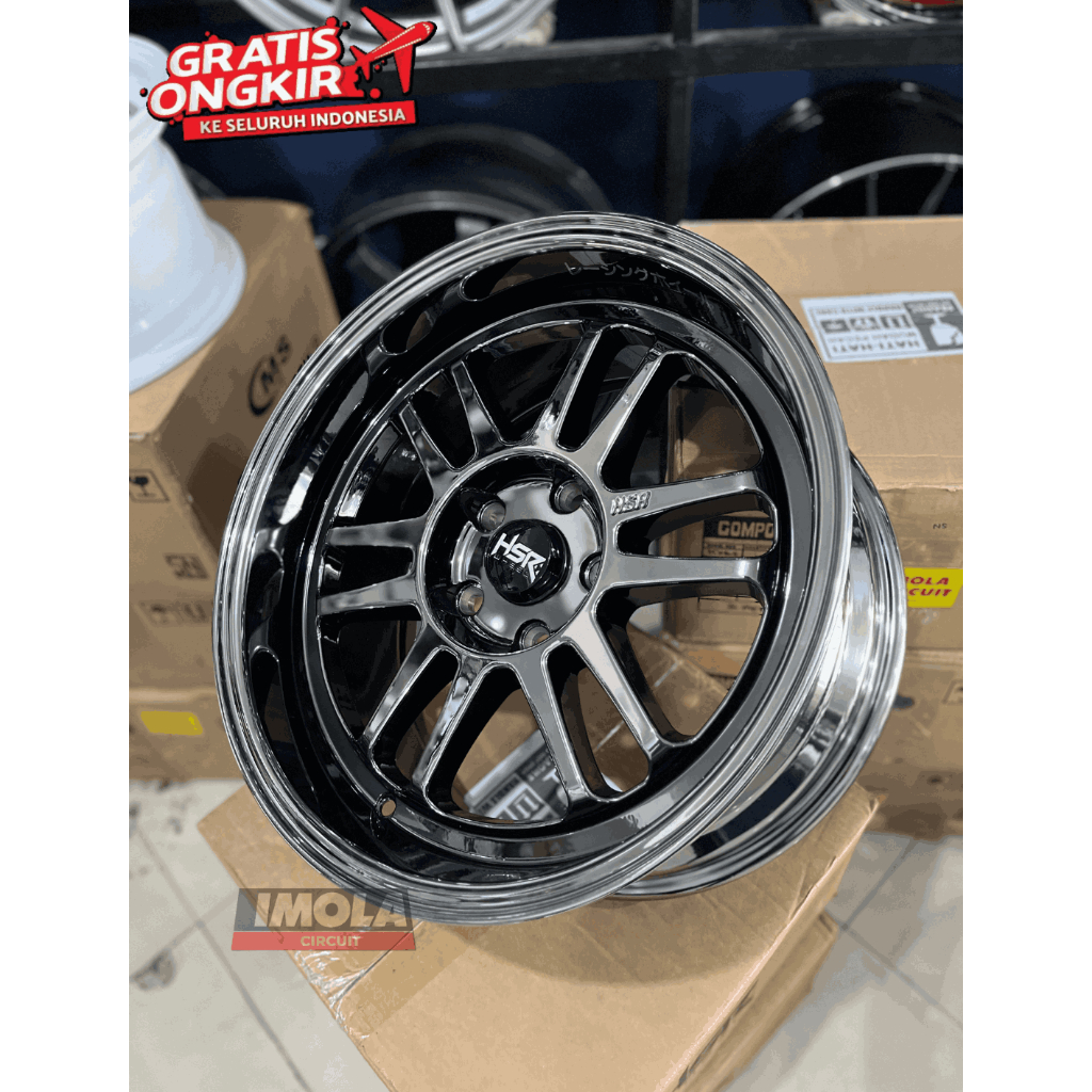 Jual Velg Mobil RPF 1 Black Chrome Ring 17 Pnp Innova Xpander HRV Rush ...