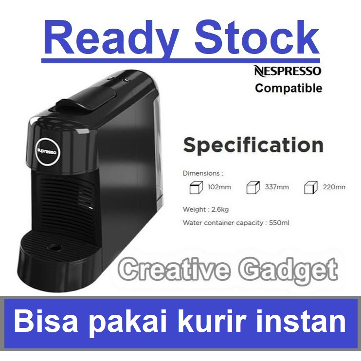 Jual Supresso Capsule Coffee Machine - Nespresso Compatible - Coffee ...