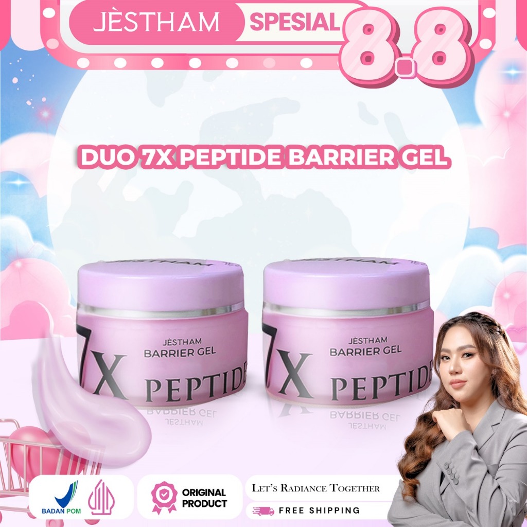 Jual Jestham Duo 7X Peptide Barrier Gel - Pelembab Wajah | Shopee Indonesia