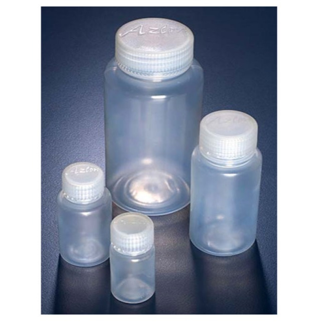 Jual AZLON | BOTOL PLASTIK 1000 mL Wide Neck. Bottle Round PP ...