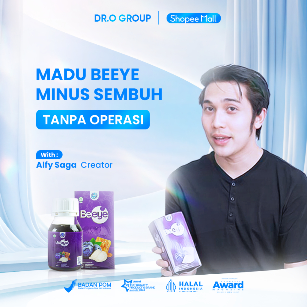 Jual Beeye 250ml / Madu Kesehatan Mata / Bantu Turunkan Minus | Shopee ...