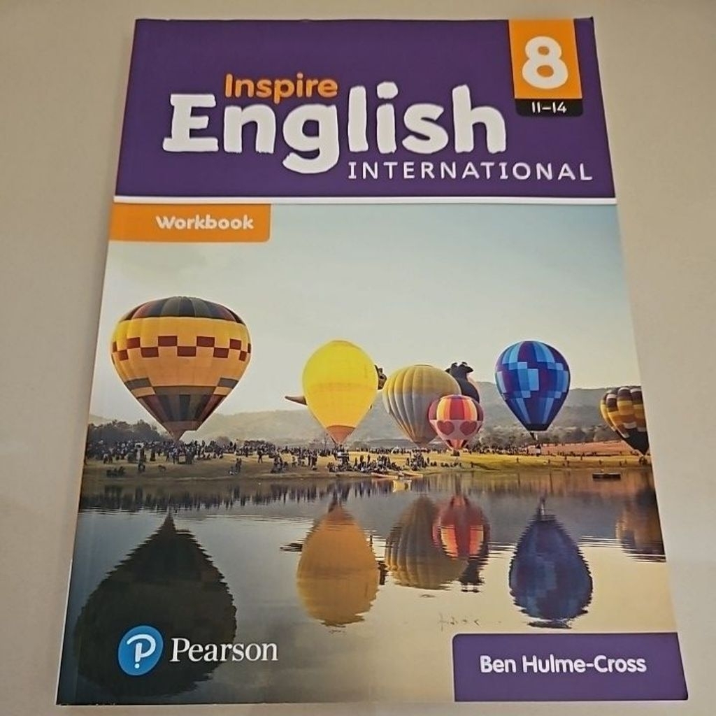 Jual Inspire English International Pearson Workbook Year 8 ORI New ...