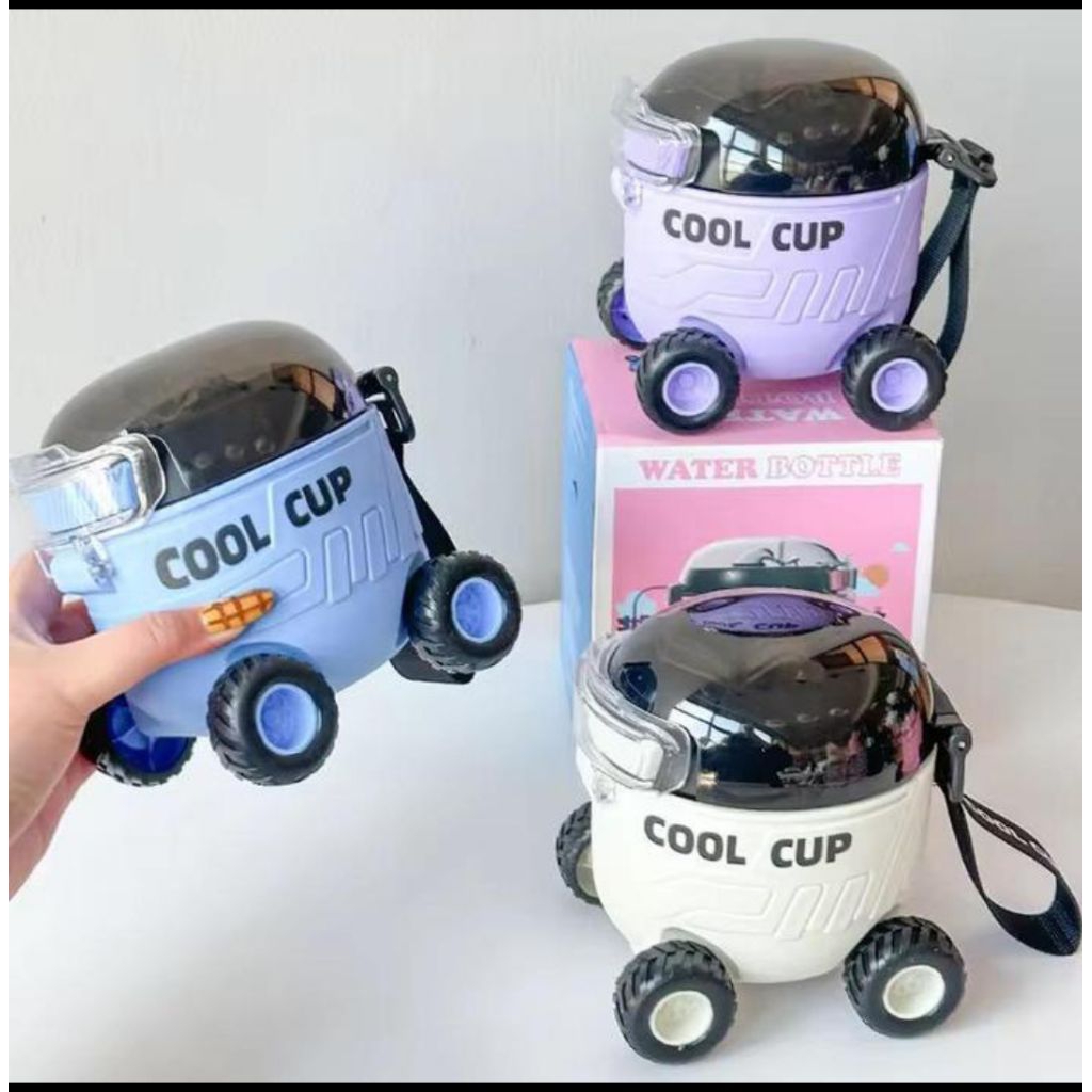 Jual Botol Minum Anak Viral Bentuk Mobil Mobilan 550ml food grade Anti ...