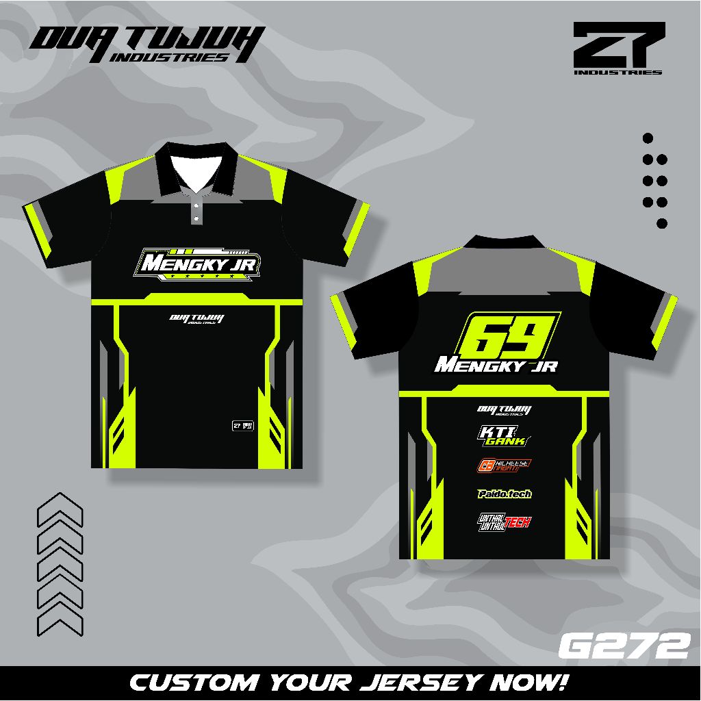 Jual JERSEY RACING, JERSEY PRINTING, JERSEY CUSTOM BISA UBAH NAMA DAN ...