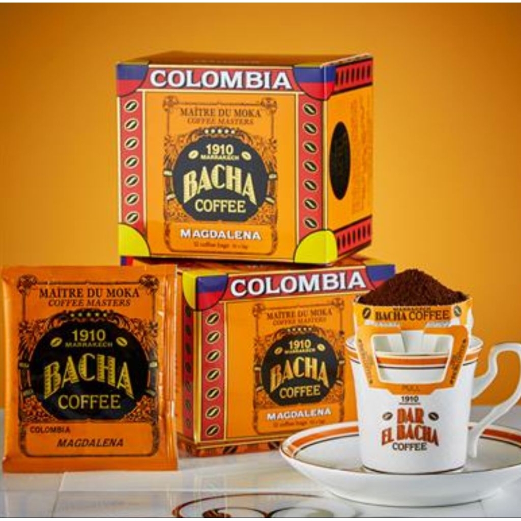 Jual EXP2028 GIFT SET BOX 12 SACHET BACHA ARABICA 1910 COFFEE