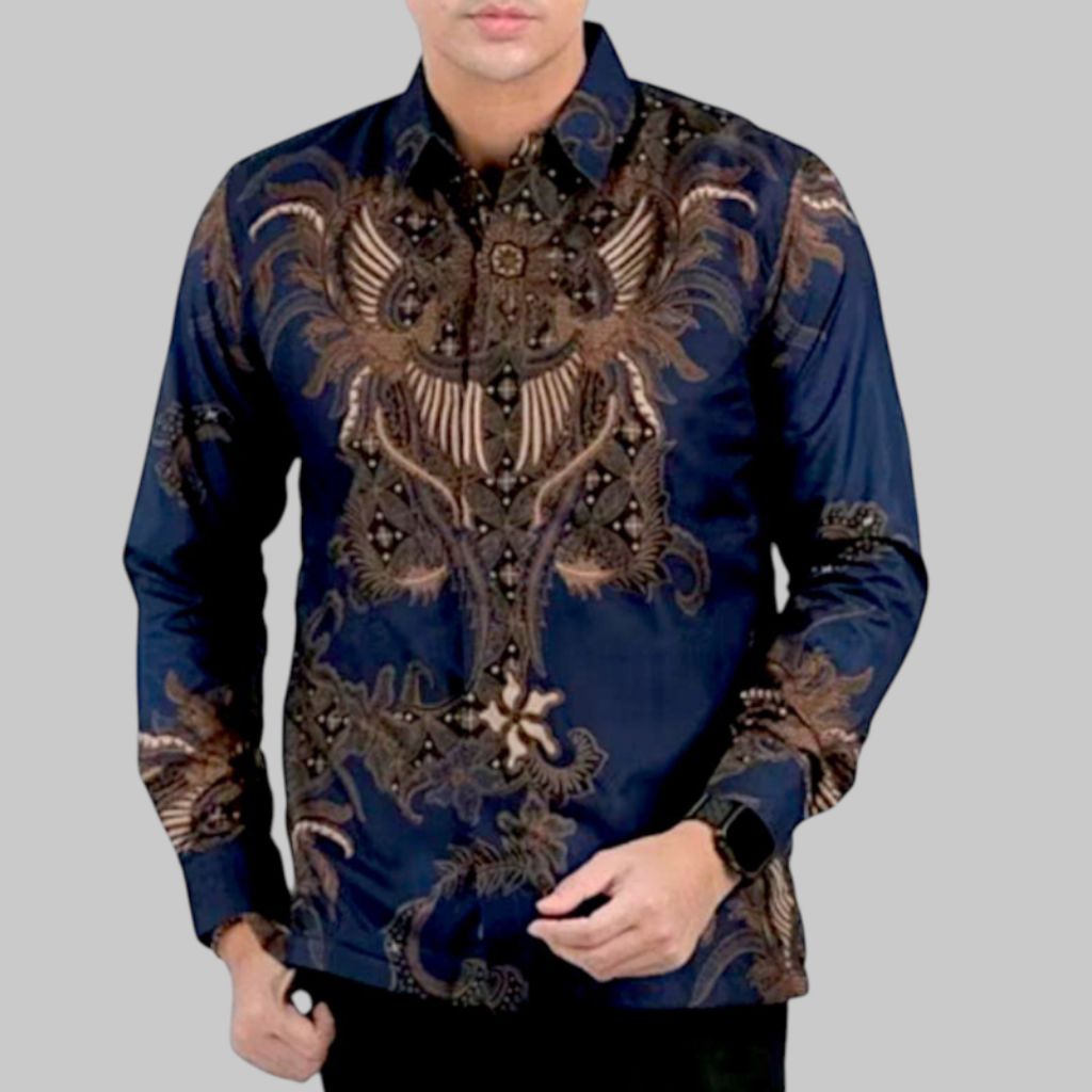 Jual New Arrival Distro Kemeja Baju Batik Pria Lengan Panjang Pria Cowo ...