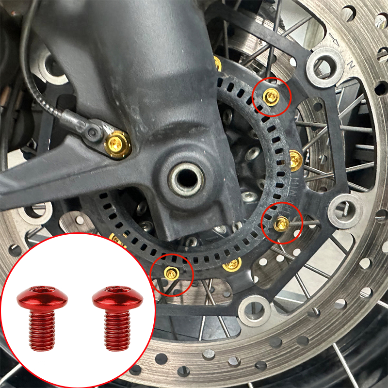 Jual 12pcs Baut Bolt Rotor Piringan Cakram Disc Brake Sepeda Lipat MTB ...