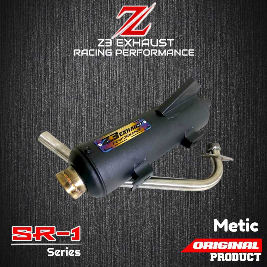 Jual Knalpot Original Z3 Exhaust Std Racing Moncong Shijiro Metik Nmax ...