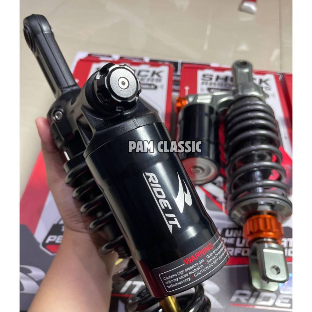 Jual Shock RIDE IT NEW GP Hyperloop Shockbreaker Skok Matic Double Klik ...