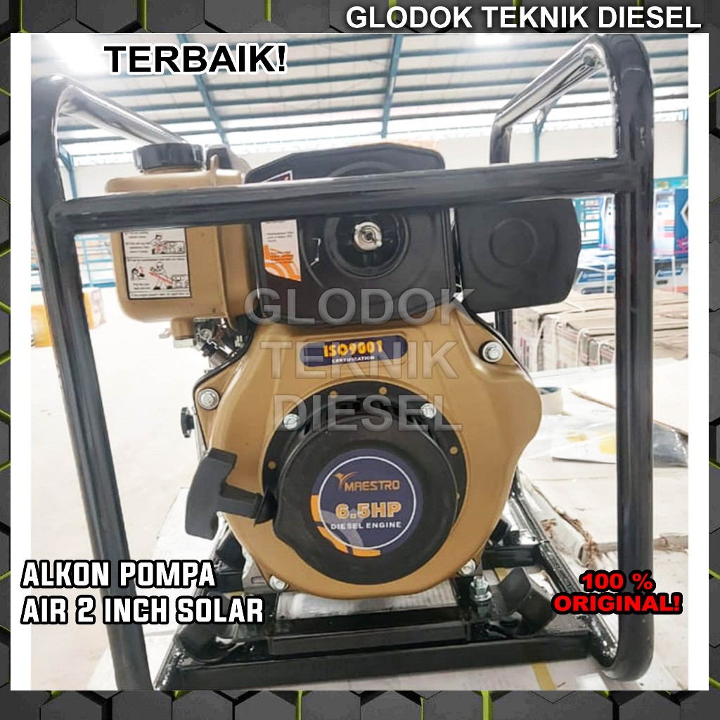Jual Mesin Pompa Air Sawah Alkon 2 INCH Diesel Solar Type 50 Water Pump ...