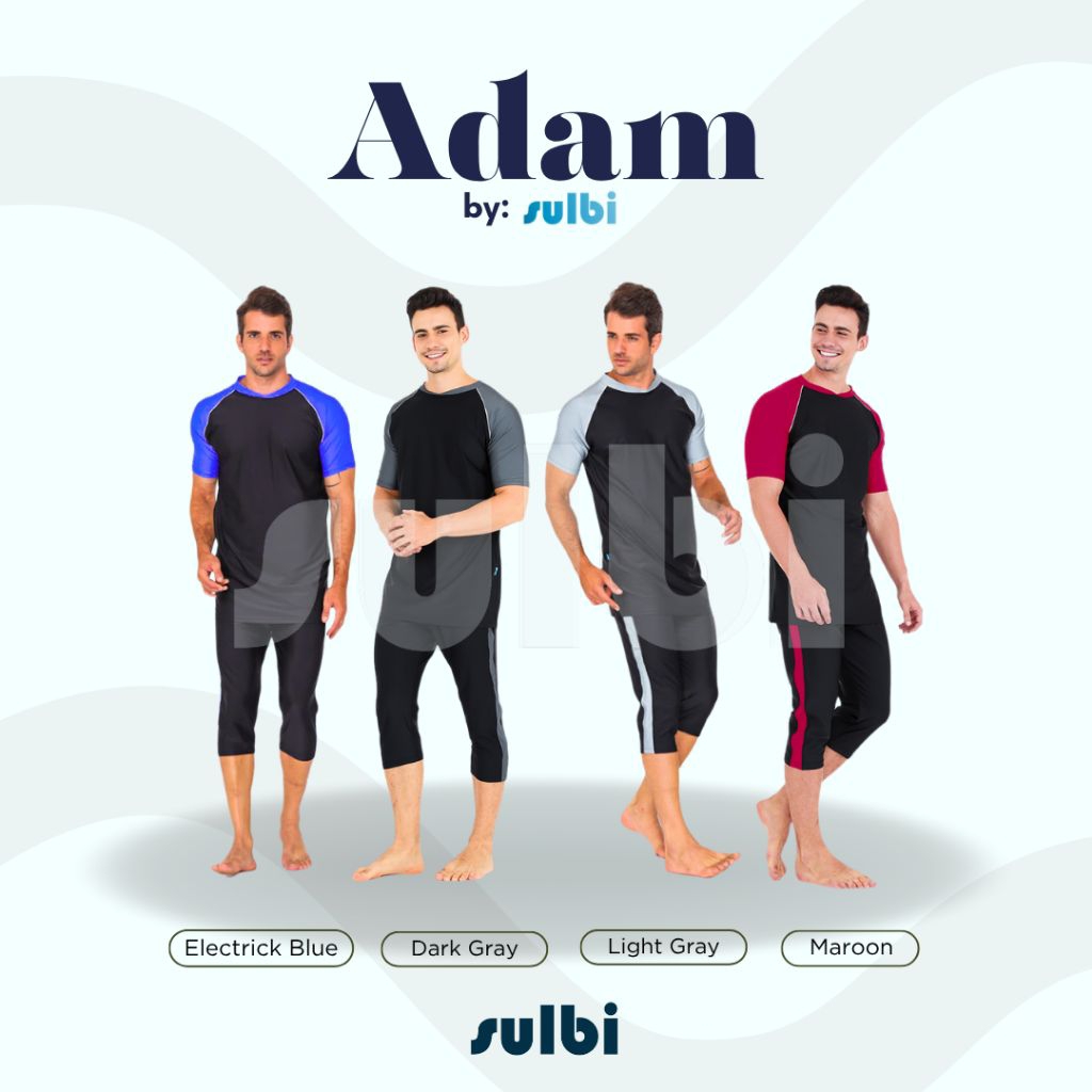 Jual SULBI ADAM Baju Renang A1 Pria Laki-laki Dewasa Remaja LENGAN ...