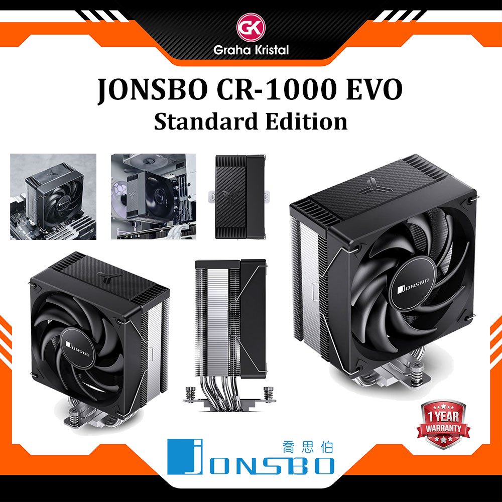 Jual Fan JONSBO CR-1000 EVO Standard Edition HSF Air Cooling Radiator ...