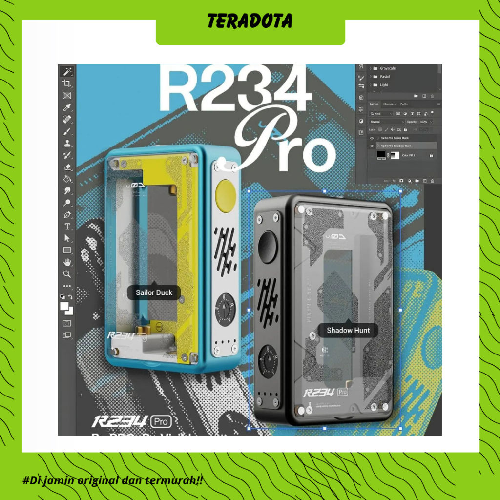 Jual NEW! DEVICE MOD HOTCIG R234 PRO BOX MOD BY HOTCIG X VAPEBOSS ID ...