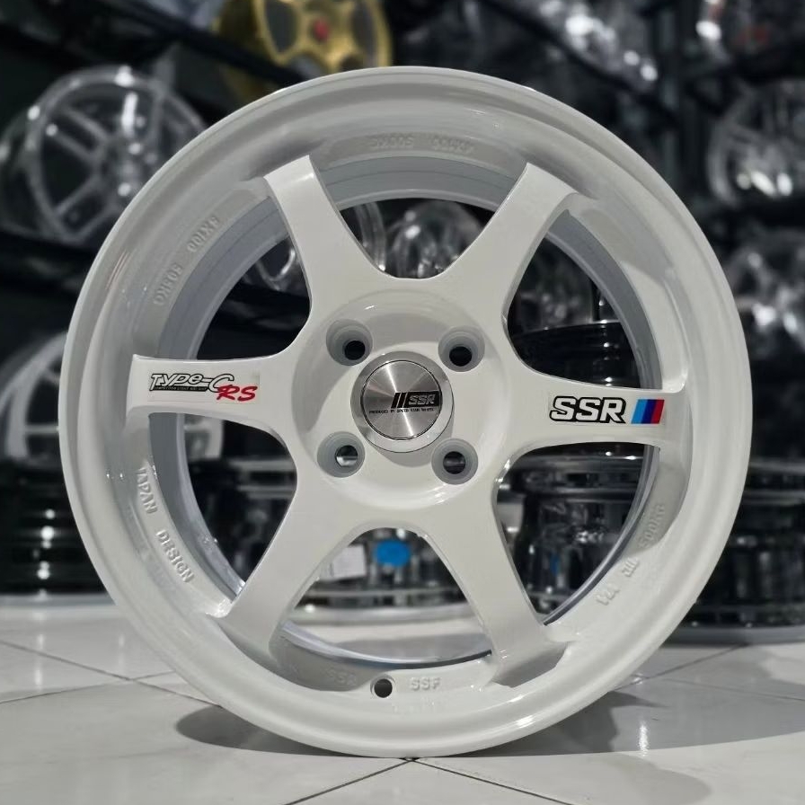Jual velg racing SSR TYPE C R15 LEBAR 6,5 ET 42 velg mobil ring 15 ...