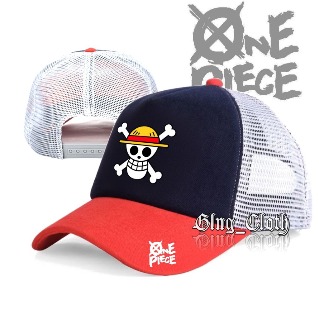 Jual Topi Jaring One Piece - Topi Trucker Jala Bisbol - Topi Fashion ...