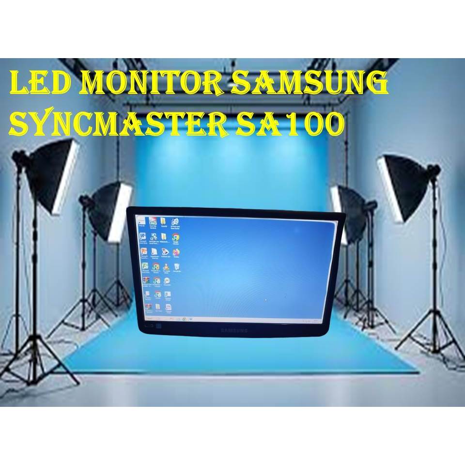 Jual LED MONITOR SAMSUNG SYNMASTER SA 100 16 INC | Shopee Indonesia