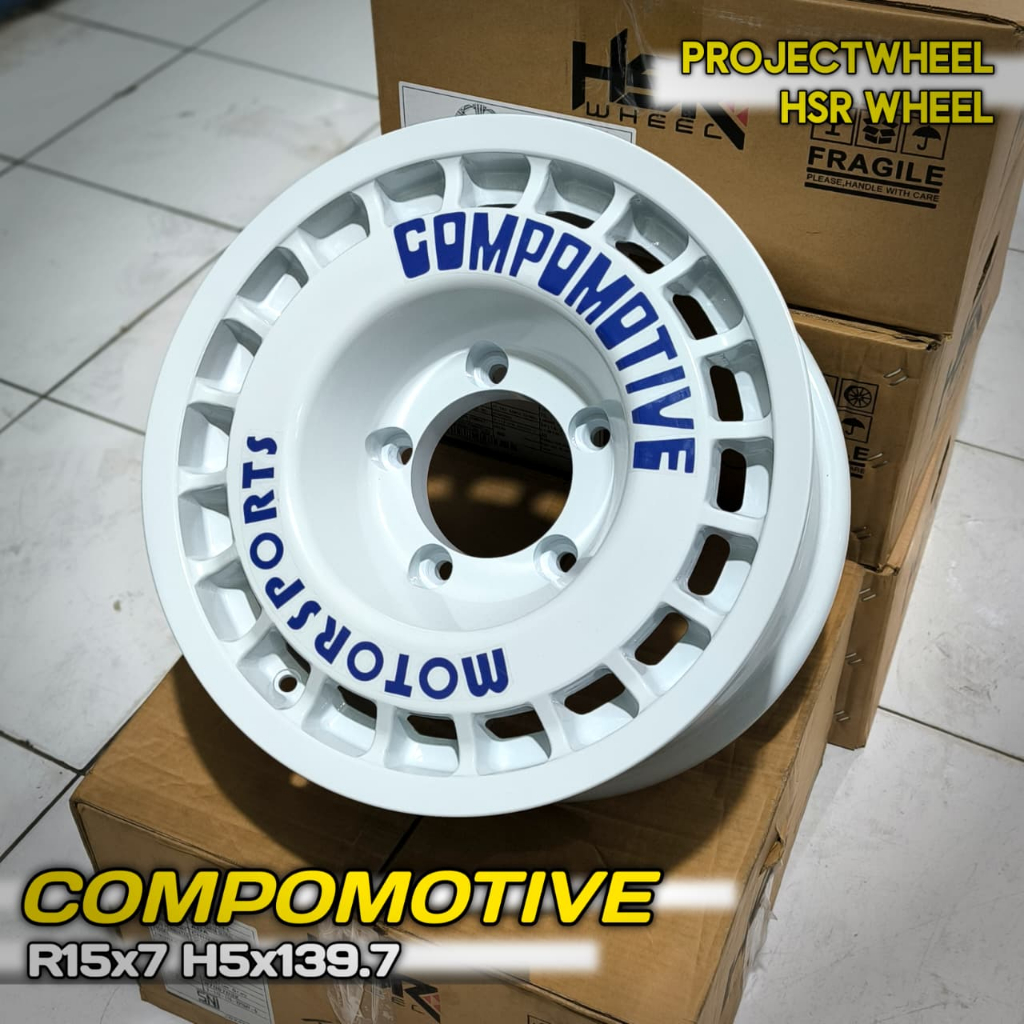 Jual VELG COMPOMOTIVE R15 5X139,7 JIMNY TAFT FEROZA ESCUDO RING 15 ...