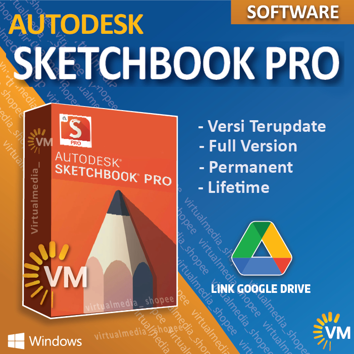 Jual SKETCHBOOK PRO FULL SKETCH BOOK DRAWING GAMBAR MELUKIS DIGITAL ...