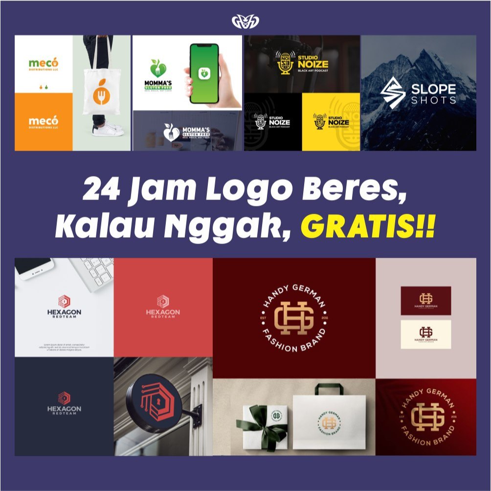 Jual Desain logo modern dan elegan lewat jasa buat logo berpengalaman ...