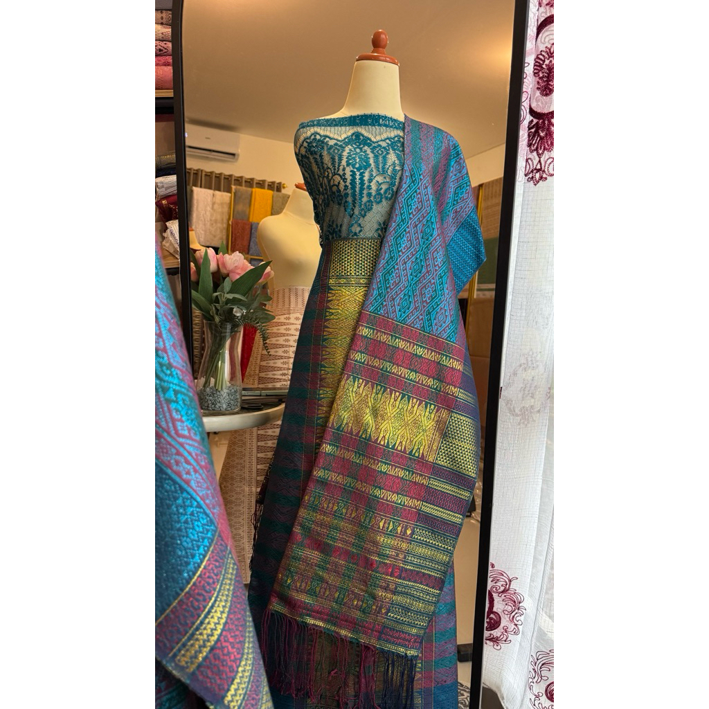 Jual Songket basaria Tumtuman Aneka Warna | Shopee Indonesia