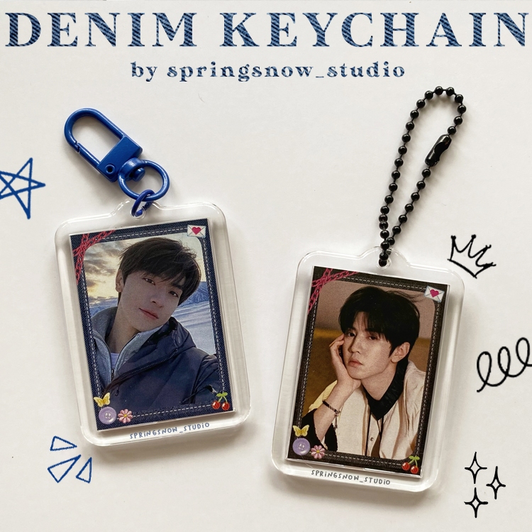 Jual [READY] C-Drama Actor Denim Acrylic Keychain / Gantungan Kunci ...