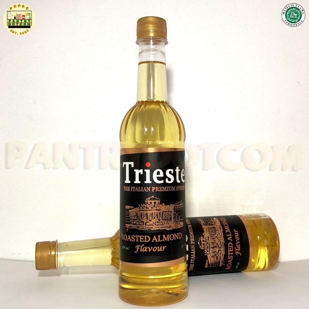 Jual TRIESTE - SYRUP RASA ROASTED ALMOND - SIRUP PREMIUM 650ml | Shopee ...