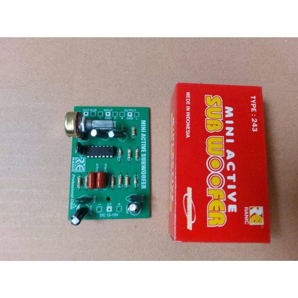 Jual Kit Mini Aktif Subwoofer Pre Amplifier 2.1 | Shopee Indonesia