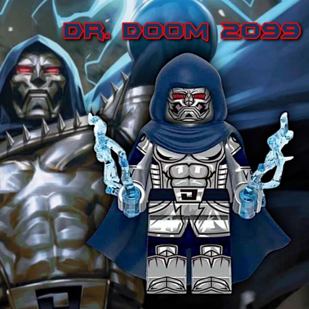Jual figure doctor Doom figure doom 2099 figure fantastic 4 figure ...