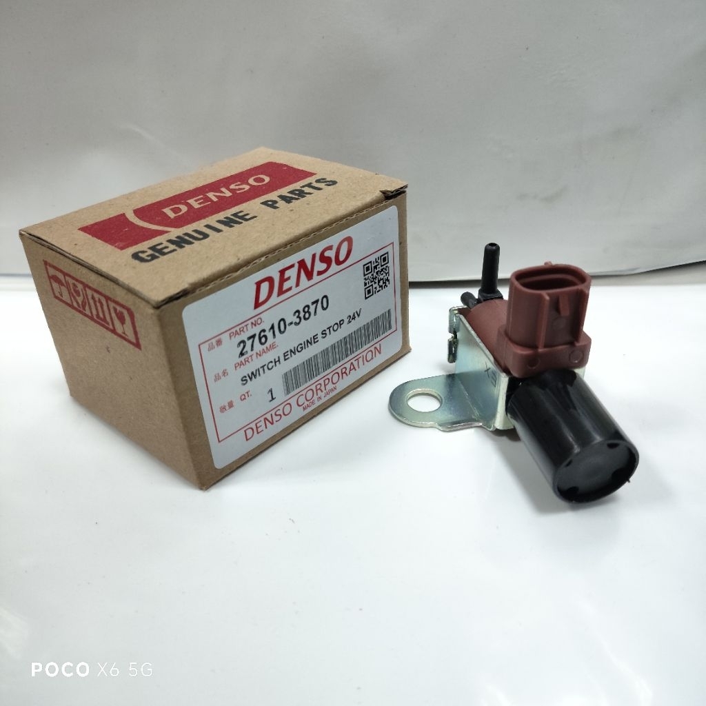 Jual Switch Engine Stop Denso 24V Hino Dutro Dyna HT120 HT125 HT130 Ori ...
