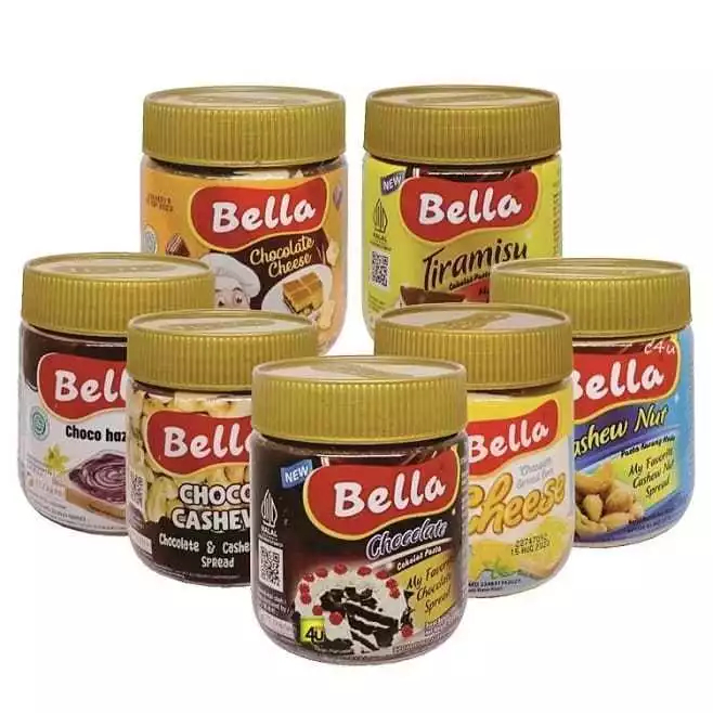 Jual Bella Spread Selai Roti Jar 300gr - Cheese | Cashew Nut | Choco ...