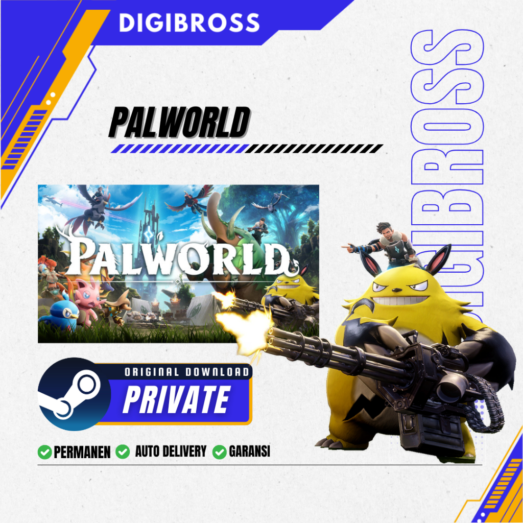 Jual [BONUS GAME RANDOM] Palworld (Sharing With Black Myth: Wukong ...