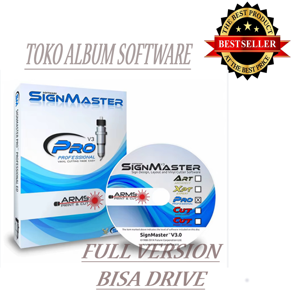 Jual SignMaster Pro v5 Full Version, software cutting sticker | Shopee ...