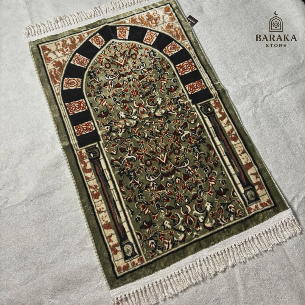 Jual Sajadah Turki Tebal Premium Motif Raudah Ukuran 110x70cm Cocok ...