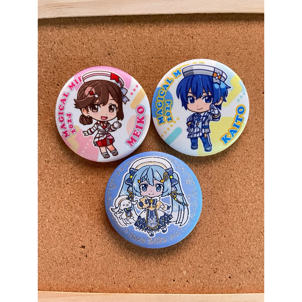 Jual | ☆ Preloved Vocaloid Official Badges ☆♪ | Miku , Meiko , Kaito ...