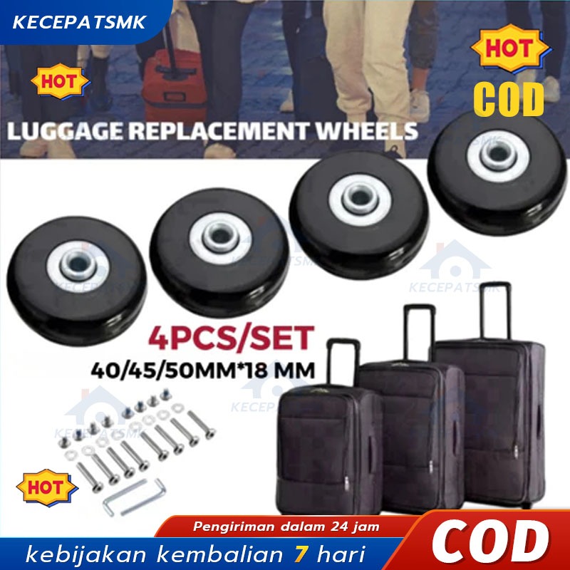 Jual Roda Koper 4 PCS 40/45/50mm-【4 PCS】Roda Koper Pengganti Karet ...