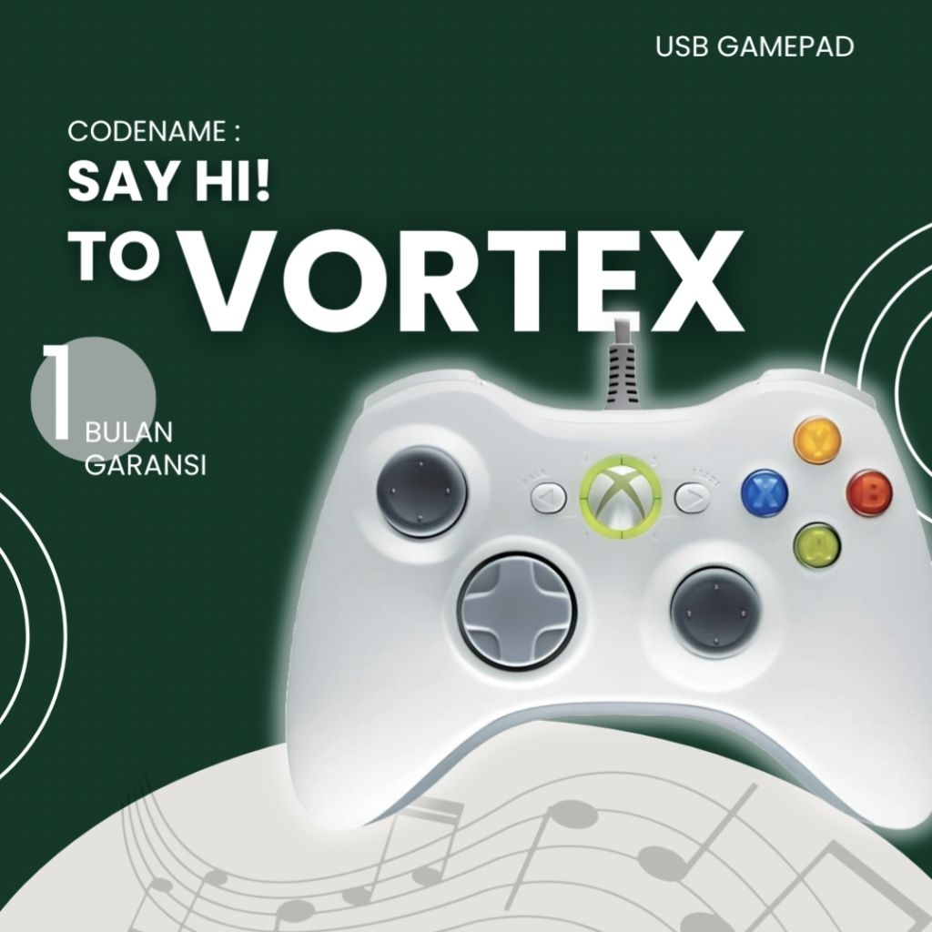 Jual Vortex Wired Gamepad Kabel Stik Stick PC Laptop PLUG N PLAY ...