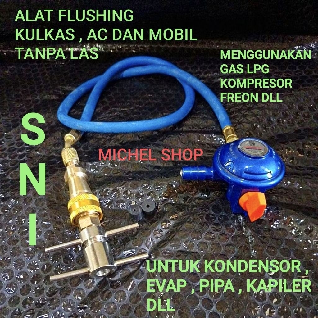 Jual ALAT FLUSHING TANPA LAS SNI / FLASHING EVAP, KAPILER ,KONDENSOR ...