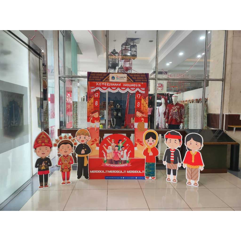 Jual Frame Photobooth 1 Hari jadi Bebas desain Kemerdekaan Acara natal ...