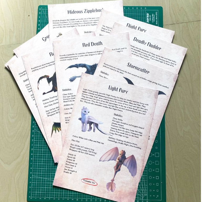 Jual How to train your dragon Map Files of Dragons HTTYD | Shopee Indonesia