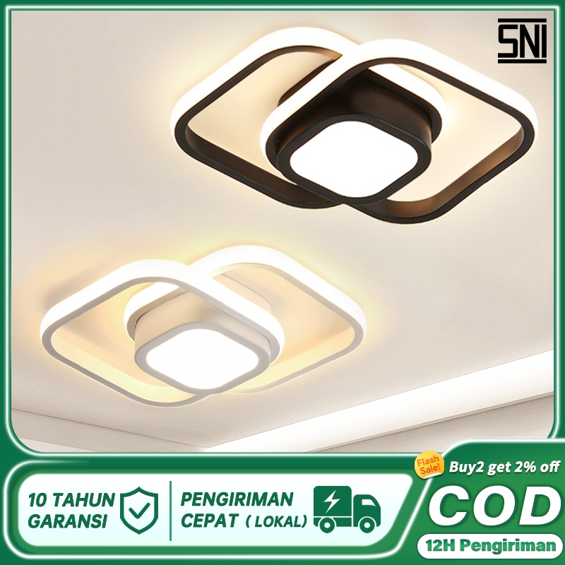 Jual 【COD】3 Warna Lampu Lorong Plafon LED Ceiling Light Lampu Hias ...