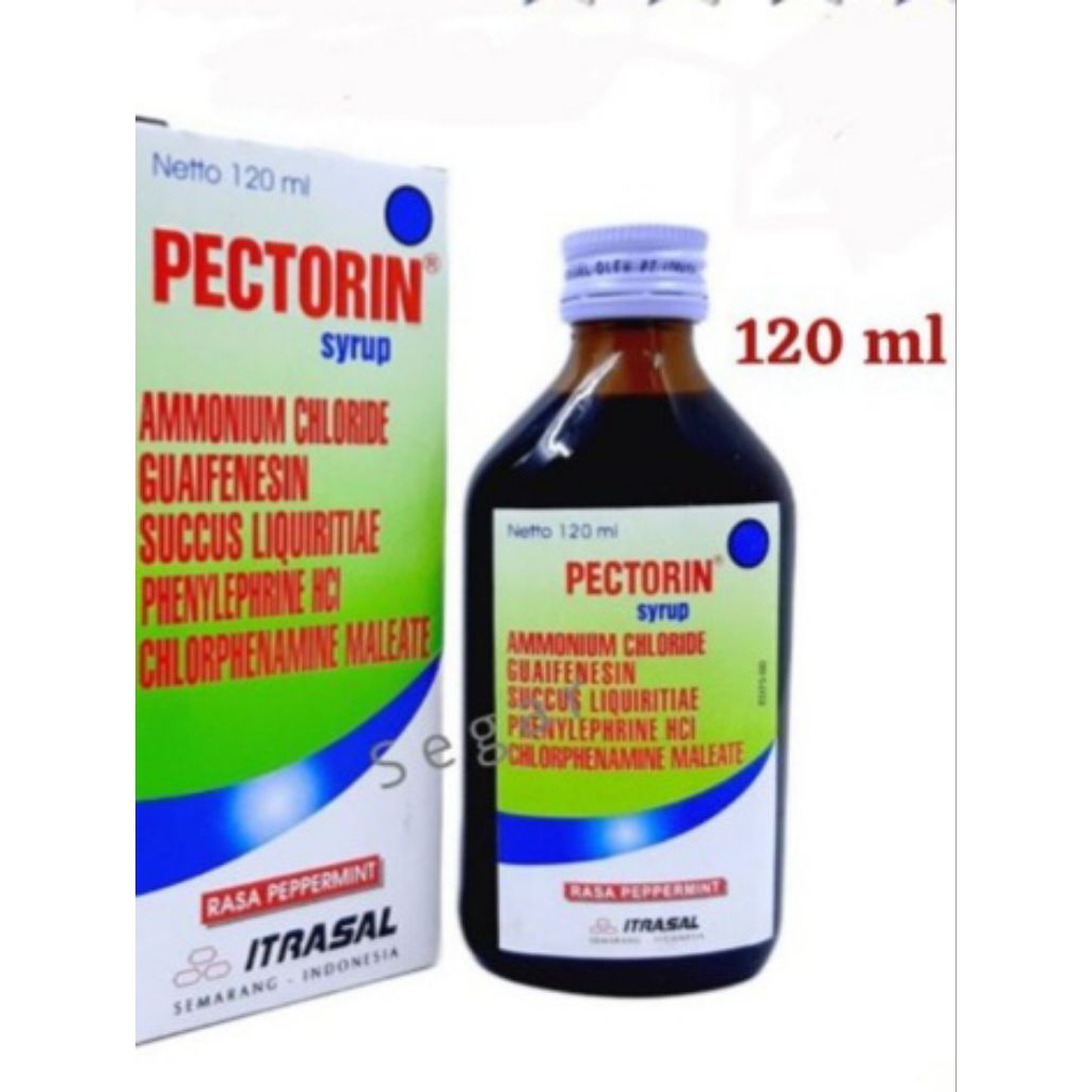 Jual PECTORIN syrup rasa pappermint 120 ml | Shopee Indonesia
