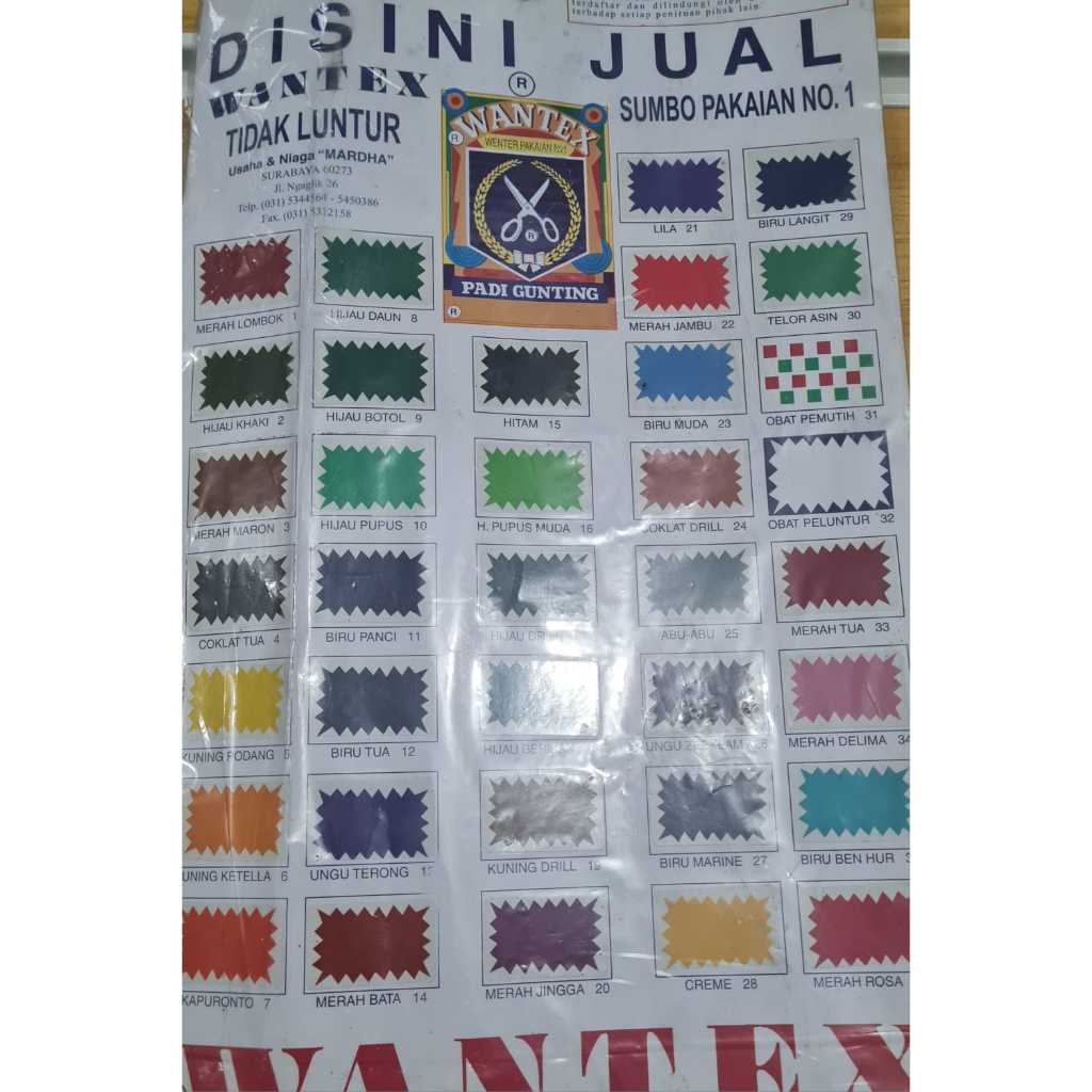 Jual Wantex Cap Padi Gunting 100 Bungkus | Shopee Indonesia