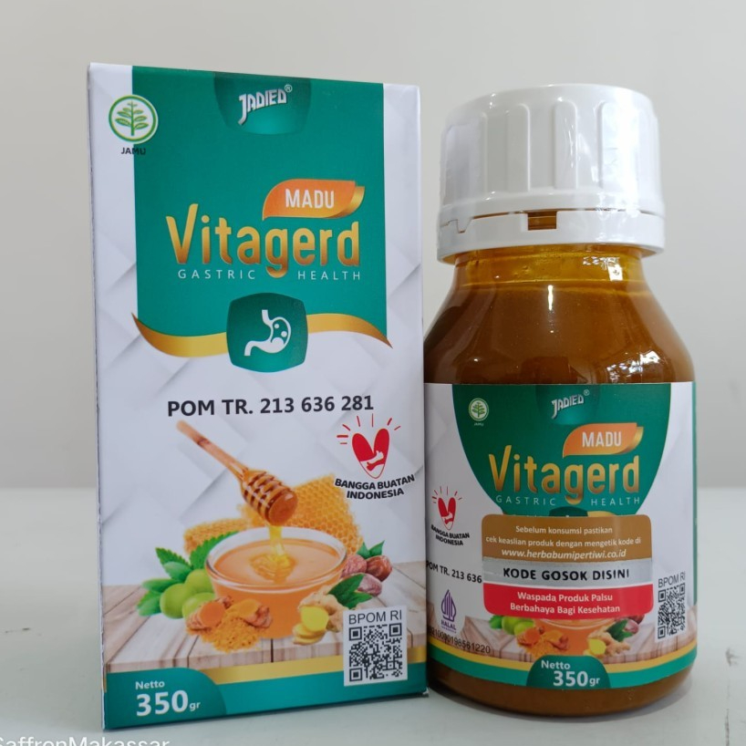 Jual MADU VITAGERD Paket 1 Botol - Madu Herbal Solusi Tepat Atasi ...