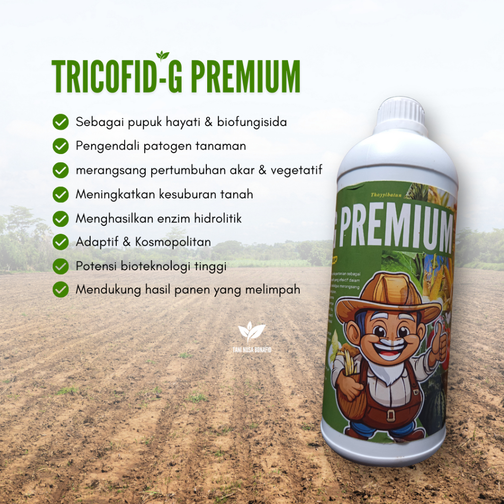 Jual Tricofid G Premium Trichoderma Pupuk Hayati Biofungisida Alami ...
