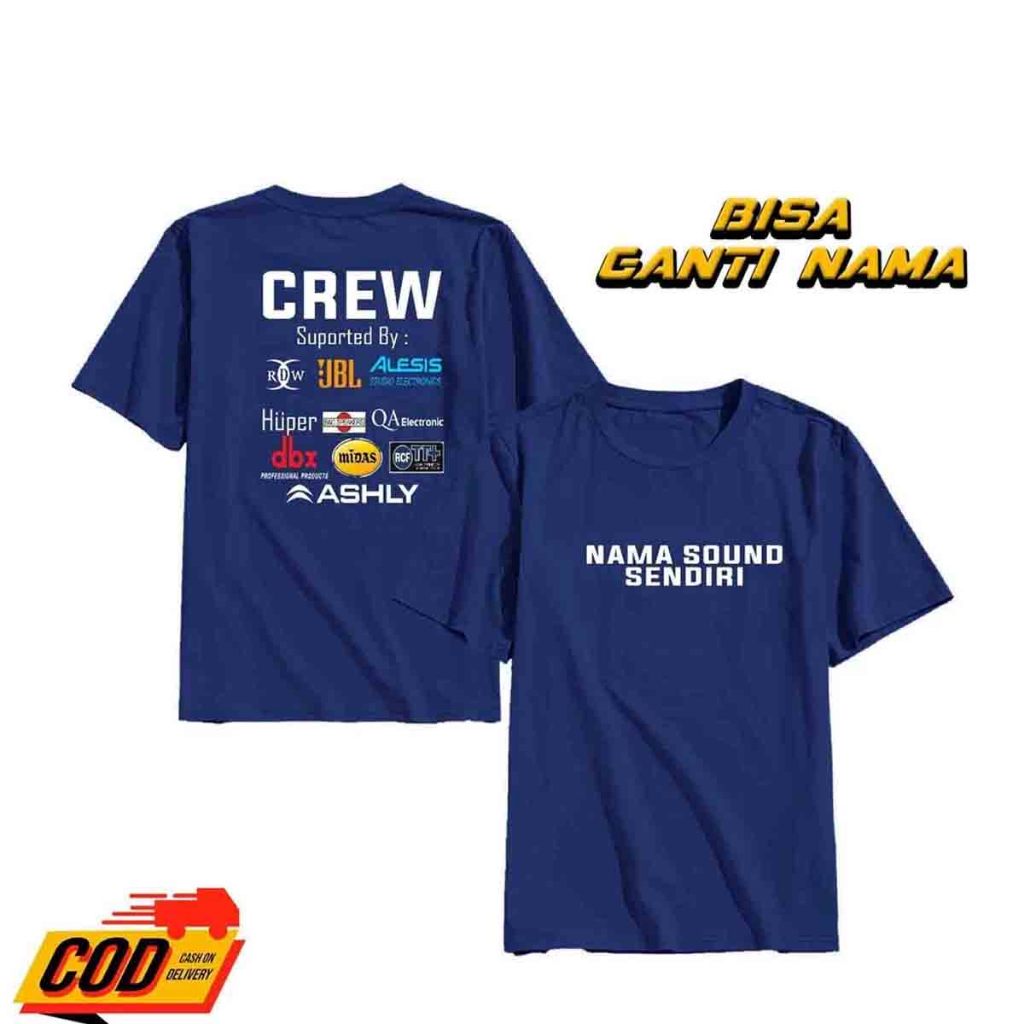Jual KAOS CREW AUDIO KAOS CREW SOUND SYSTEM DESAIN SENDIRI KAOS AUDIO ...