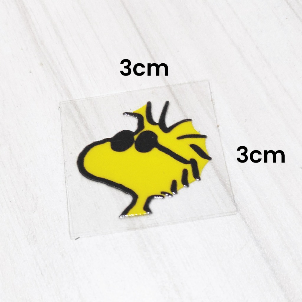 Jual sticker DTF permanent WOODSTOCK the peanuts snoopy | Shopee Indonesia
