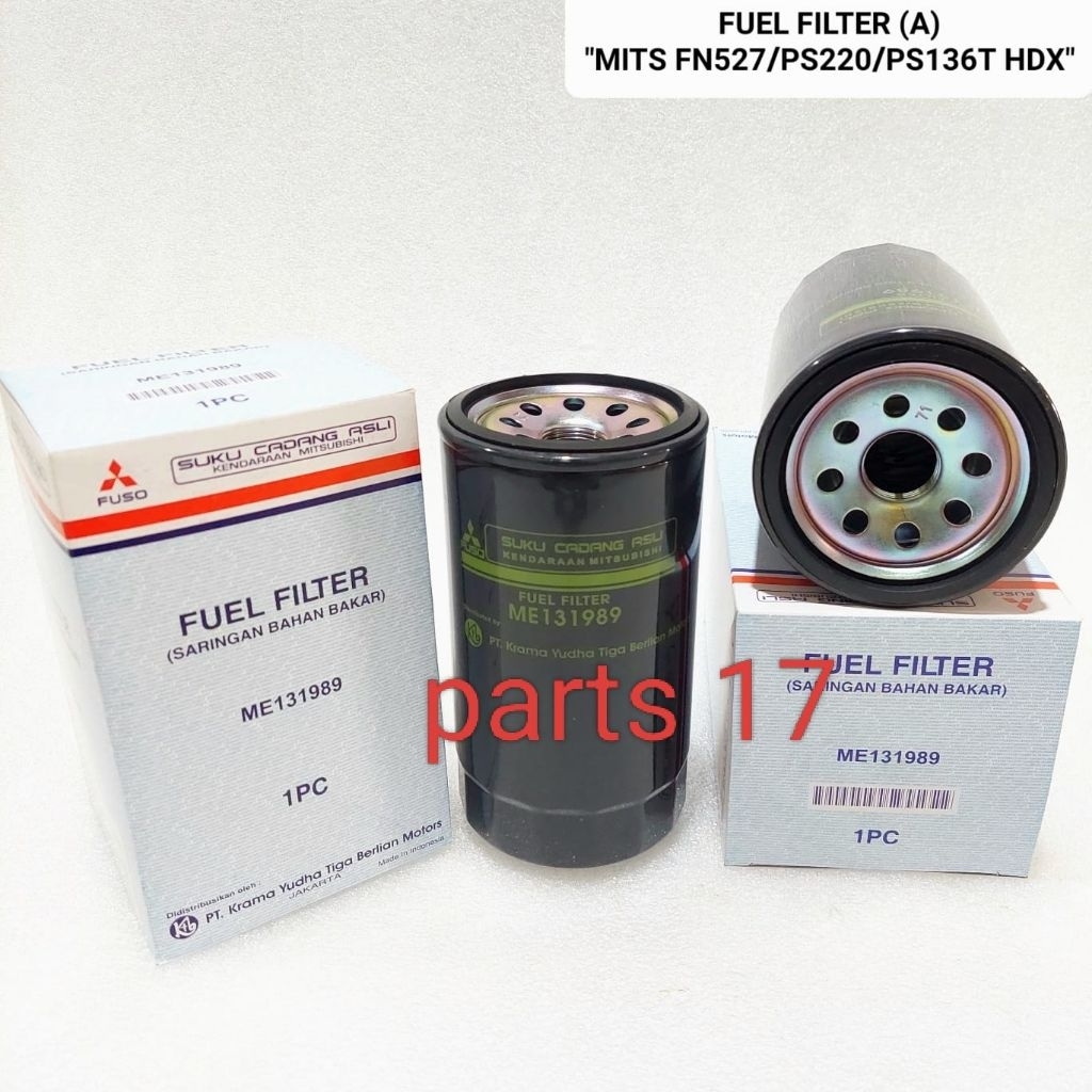 Jual FUEL FILTER SARINGAN MINYAK SOLAR MITSHUBISHI FUSO FN527 PS220 ...